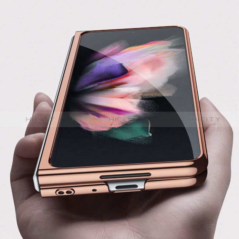 Samsung Galaxy Z Fold3 5G用ハードケース プラスチック 質感もマット カバー L03 サムスン 