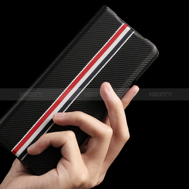 Samsung Galaxy Z Fold3 5G用ハイブリットバンパーケース 高級感 手触り良いレザー柄 兼プラスチック S09 サムスン 
