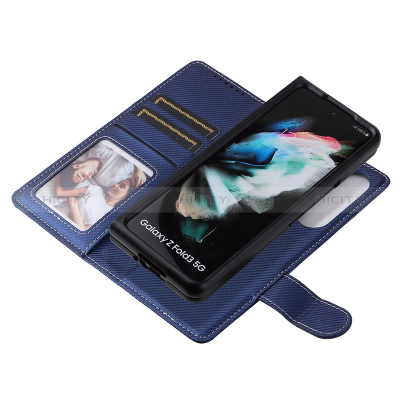 Samsung Galaxy Z Fold3 5G用手帳型 レザーケース スタンド カバー L17Z サムスン 