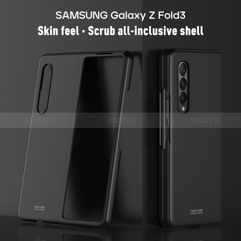 Samsung Galaxy Z Fold3 5G用ハードケース プラスチック 質感もマット カバー P02 サムスン 