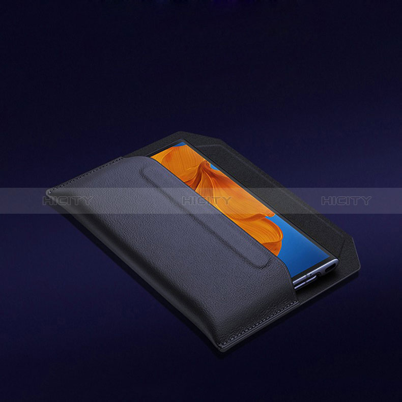 Samsung Galaxy Z Fold3 5G用ハンドバッグ ポーチ 財布型ケース レザー サムスン 