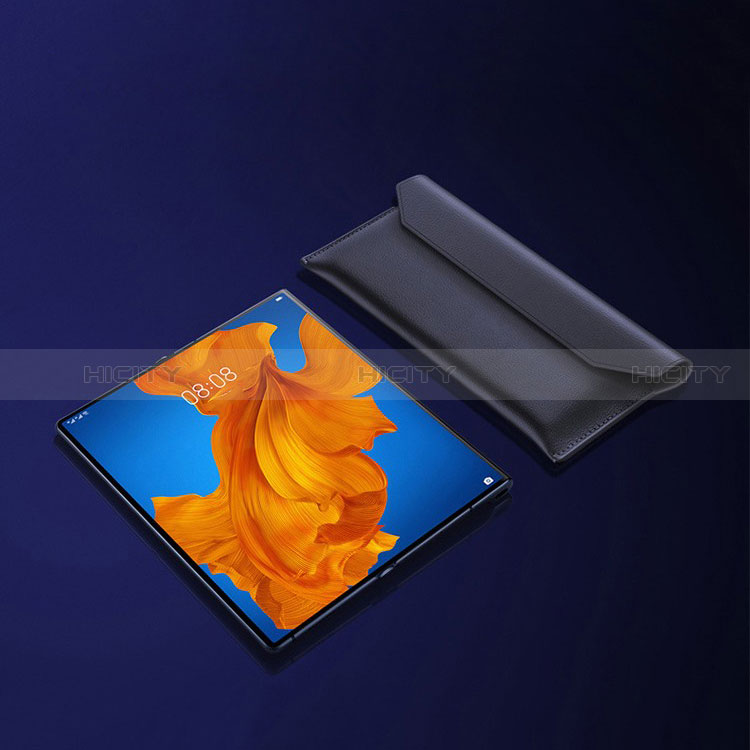 Samsung Galaxy Z Fold3 5G用ハンドバッグ ポーチ 財布型ケース レザー サムスン 