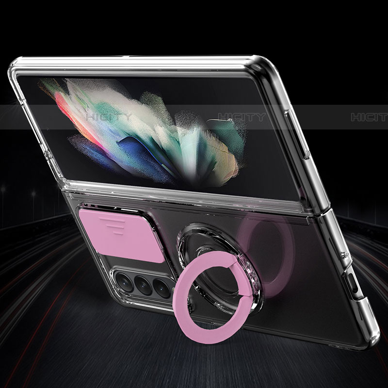 Samsung Galaxy Z Fold4 5G用360度 フルカバー極薄ソフトケース シリコンケース 耐衝撃 全面保護 バンパー MJ1 サムスン 