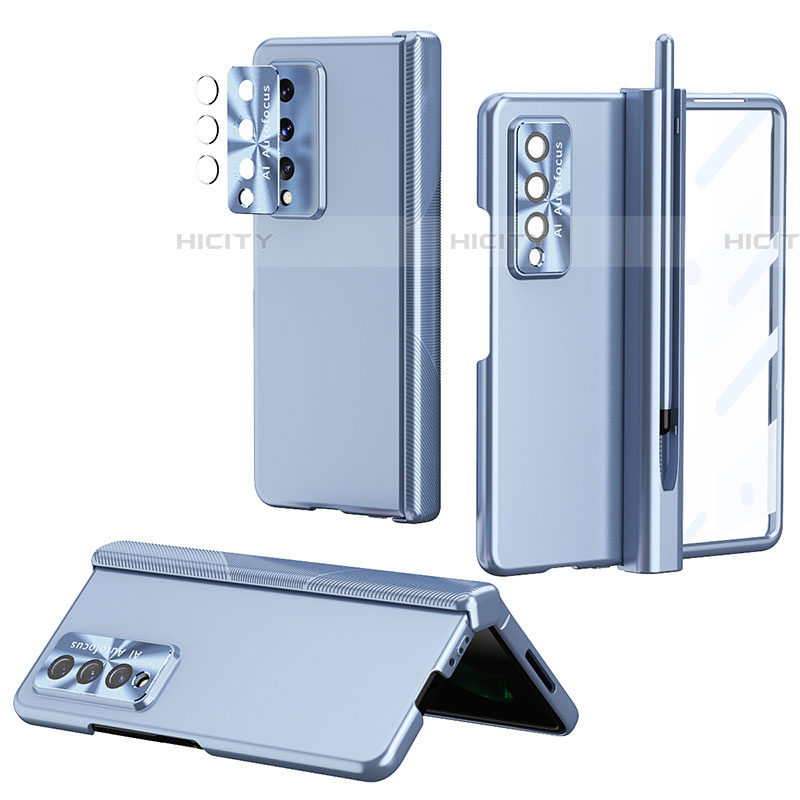 Samsung Galaxy Z Fold4 5G用ハードケース プラスチック 質感もマット カバー H08 サムスン 