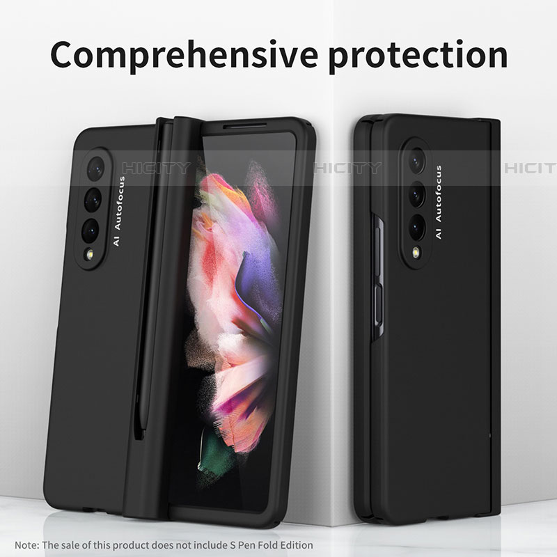 Samsung Galaxy Z Fold4 5G用ハードケース プラスチック 質感もマット カバー T01 サムスン 