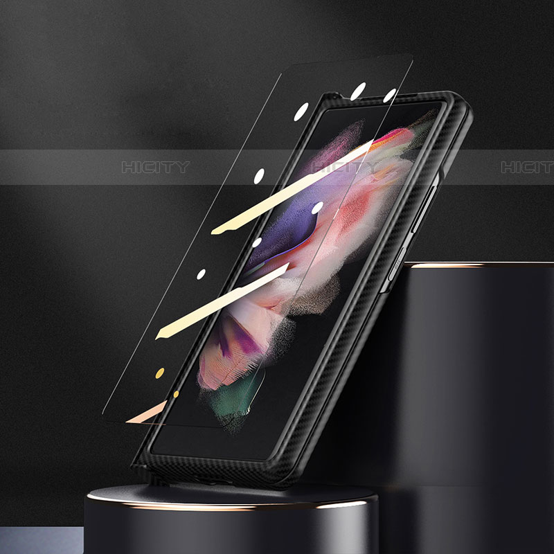 Samsung Galaxy Z Fold4 5G用ハードケース プラスチック 質感もマット カバー ZL1 サムスン 