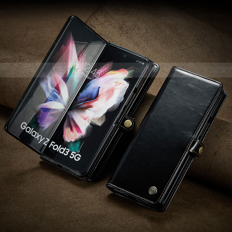 Samsung Galaxy Z Fold4 5G用手帳型 レザーケース スタンド カバー CS3 サムスン 