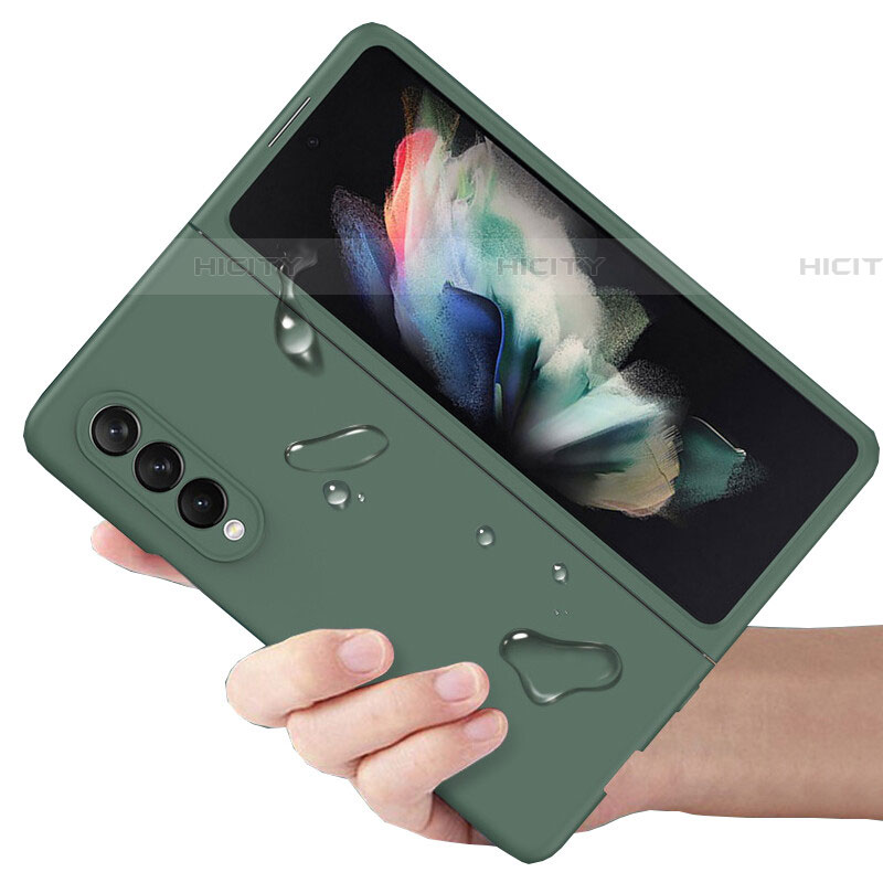 Samsung Galaxy Z Fold4 5G用ハードケース プラスチック 質感もマット カバー L02 サムスン 