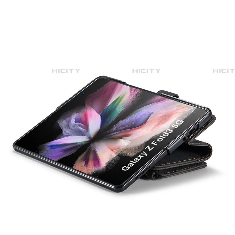 Samsung Galaxy Z Fold4 5G用手帳型 レザーケース スタンド カバー C05S サムスン 