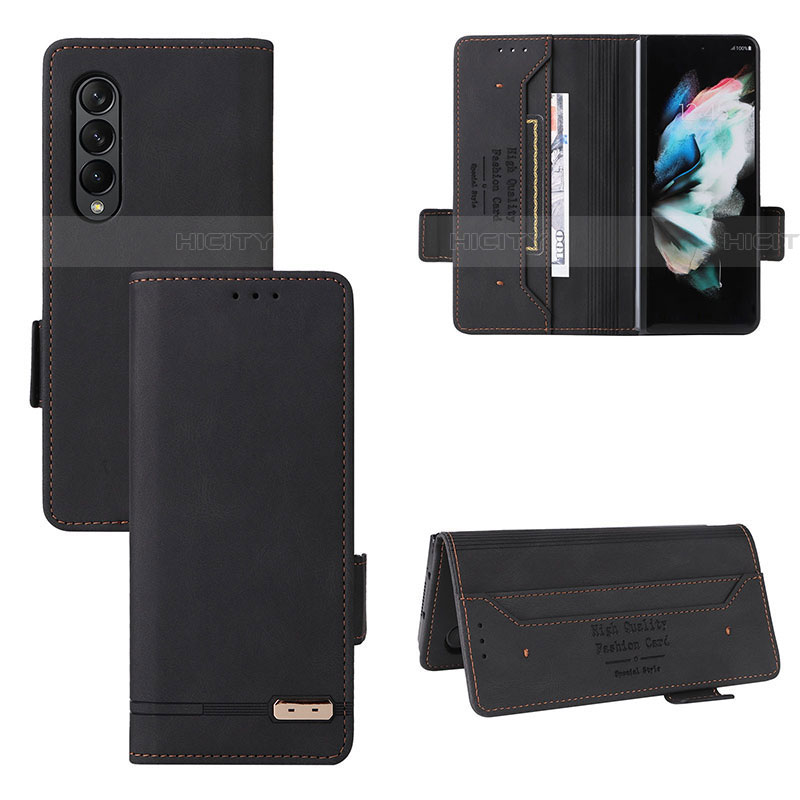 Samsung Galaxy Z Fold4 5G用手帳型 レザーケース スタンド カバー L08Z サムスン 