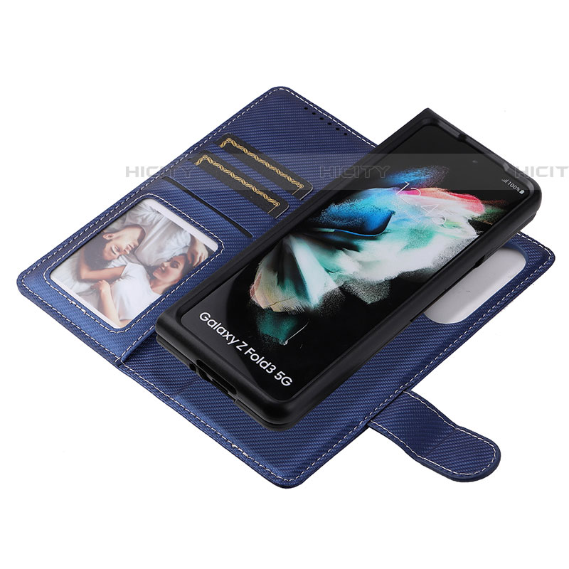 Samsung Galaxy Z Fold4 5G用手帳型 レザーケース スタンド カバー L17Z サムスン 
