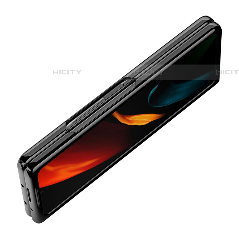 Samsung Galaxy Z Fold4 5G用ハードケース プラスチック 質感もマット カバー サムスン 