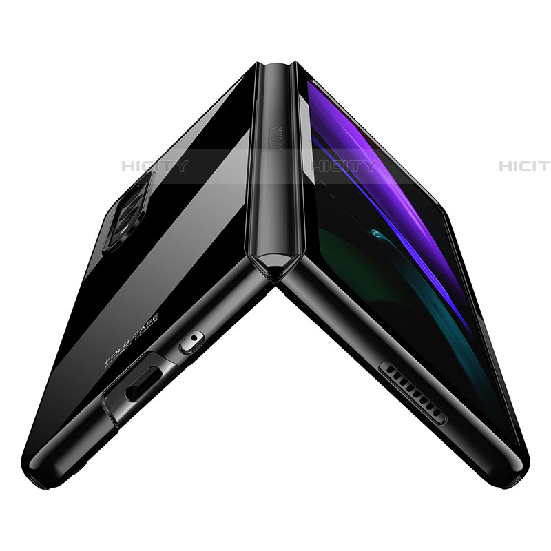 Samsung Galaxy Z Fold4 5G用ハードケース プラスチック 質感もマット カバー サムスン 