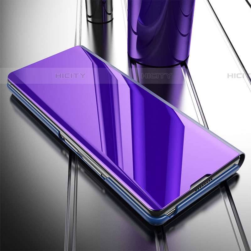 Samsung Galaxy Z Fold4 5G用手帳型 レザーケース スタンド 鏡面 カバー L01 サムスン 