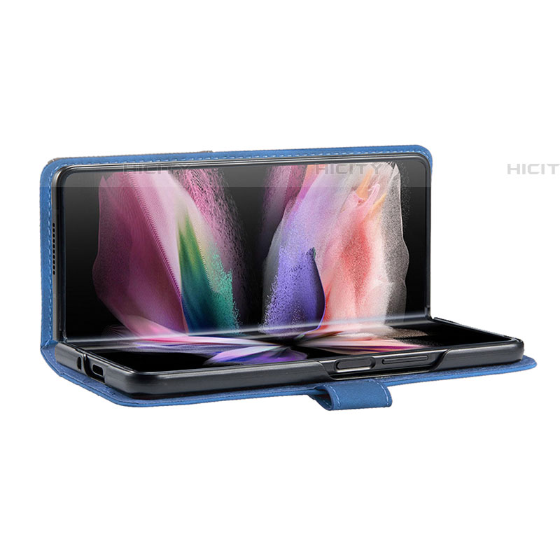 Samsung Galaxy Z Fold4 5G用手帳型 レザーケース スタンド カバー B08F サムスン 