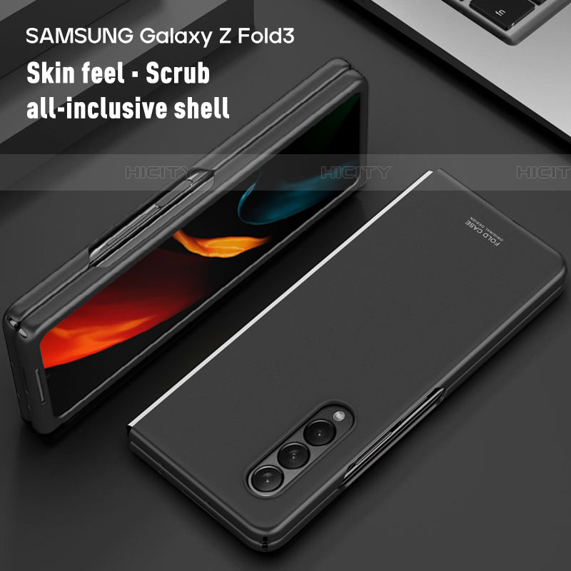 Samsung Galaxy Z Fold4 5G用ハードケース プラスチック 質感もマット カバー P02 サムスン 