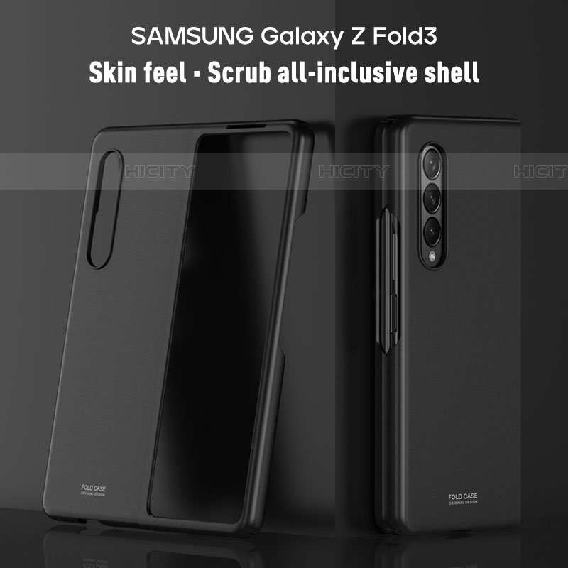 Samsung Galaxy Z Fold4 5G用ハードケース プラスチック 質感もマット カバー P02 サムスン 