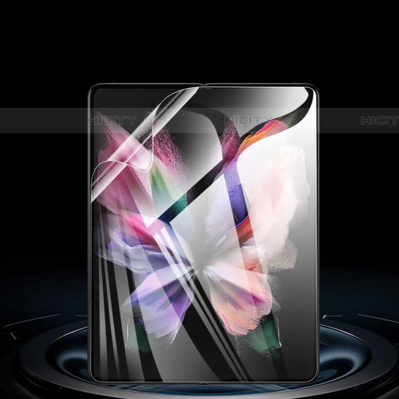 Samsung Galaxy Z Fold4 5G用高光沢 液晶保護フィルム 背面保護フィルム同梱 S01 サムスン クリア