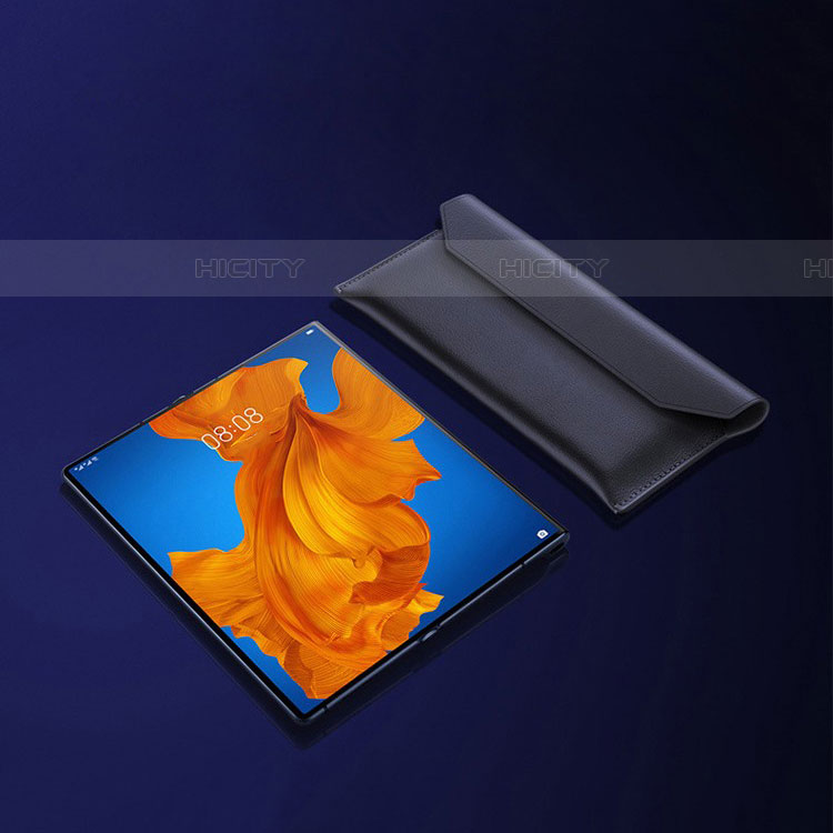 Samsung Galaxy Z Fold4 5G用ハンドバッグ ポーチ 財布型ケース レザー サムスン 