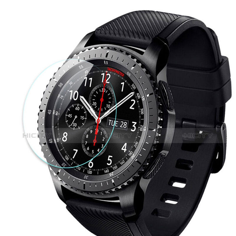 Samsung Gear S3 Classic用強化ガラス 液晶保護フィルム T01 サムスン クリア