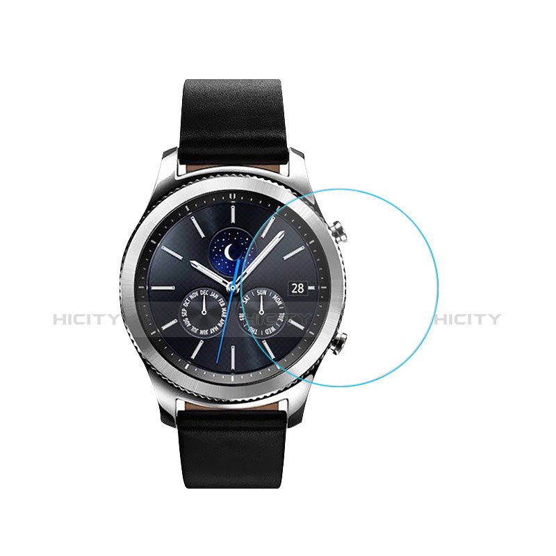 Samsung Gear S3 Frontier LTE用強化ガラス 液晶保護フィルム サムスン クリア