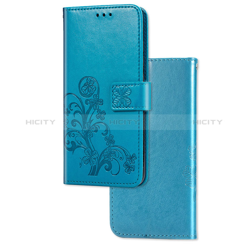 Sony Xperia 1用手帳型 レザーケース スタンド 花 カバー ソニー 