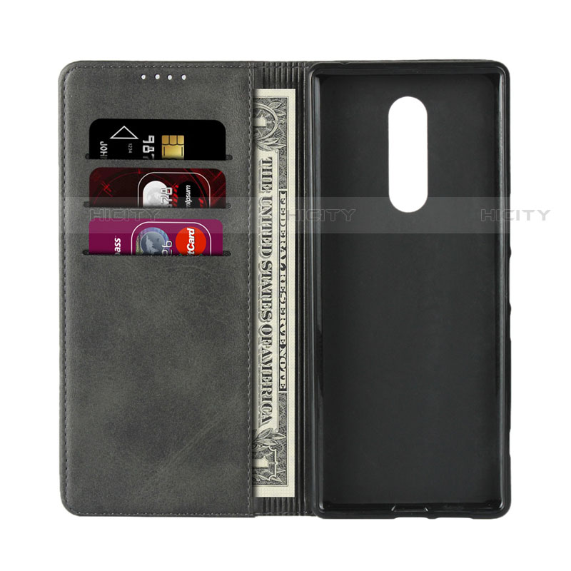 Sony Xperia 1用手帳型 レザーケース スタンド カバー L01 ソニー 