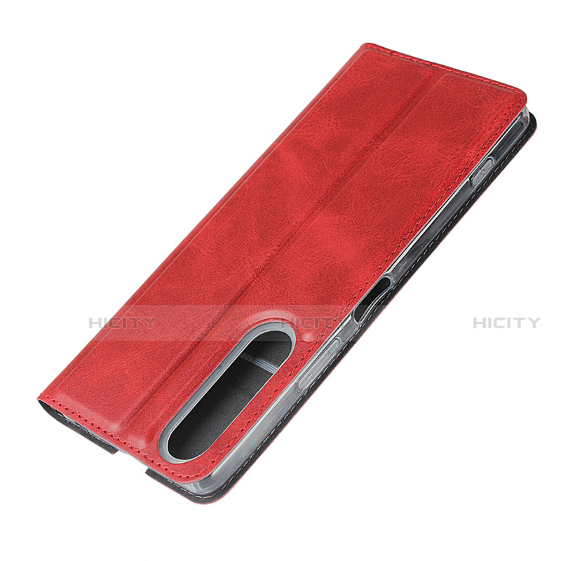 Sony Xperia 1 II用手帳型 レザーケース スタンド カバー L02 ソニー 