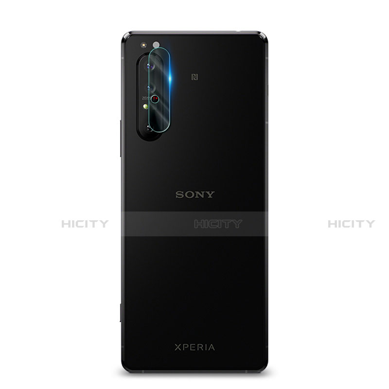 Sony Xperia 1 II用強化ガラス カメラプロテクター カメラレンズ 保護ガラスフイルム ソニー クリア