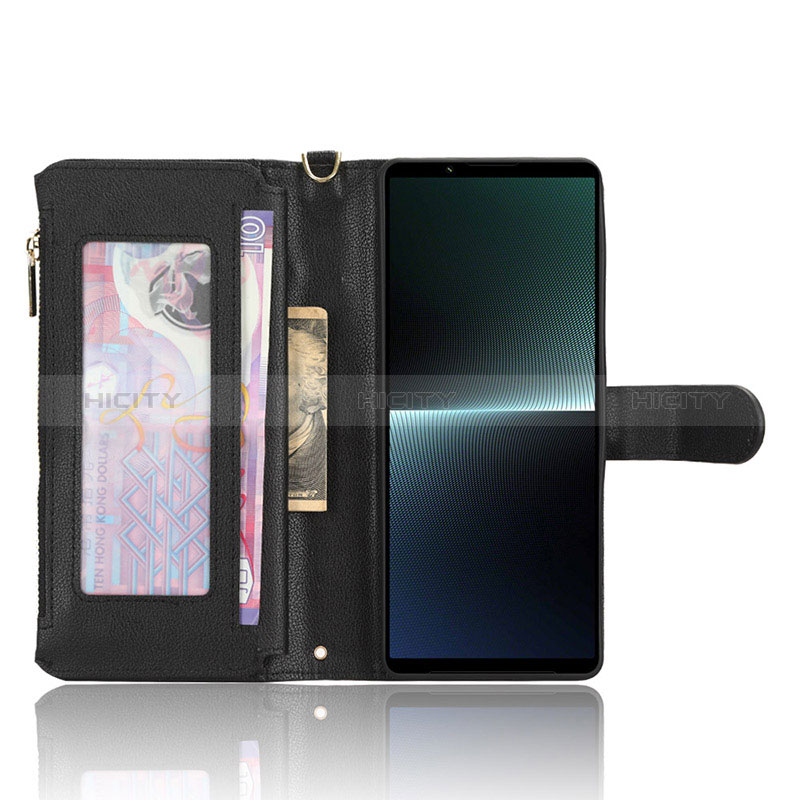 Sony Xperia 1 V用手帳型 レザーケース スタンド カバー BY2 ソニー 