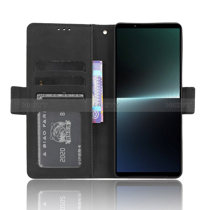 Sony Xperia 1 V用手帳型 レザーケース スタンド カバー BY3 ソニー 