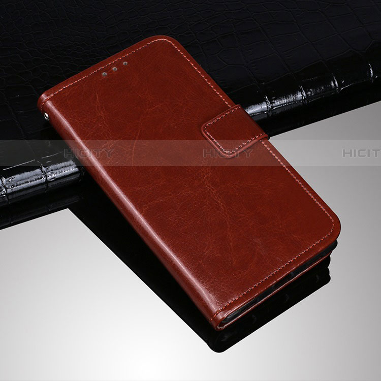 Sony Xperia 10用手帳型 レザーケース スタンド カバー ソニー ブラウン