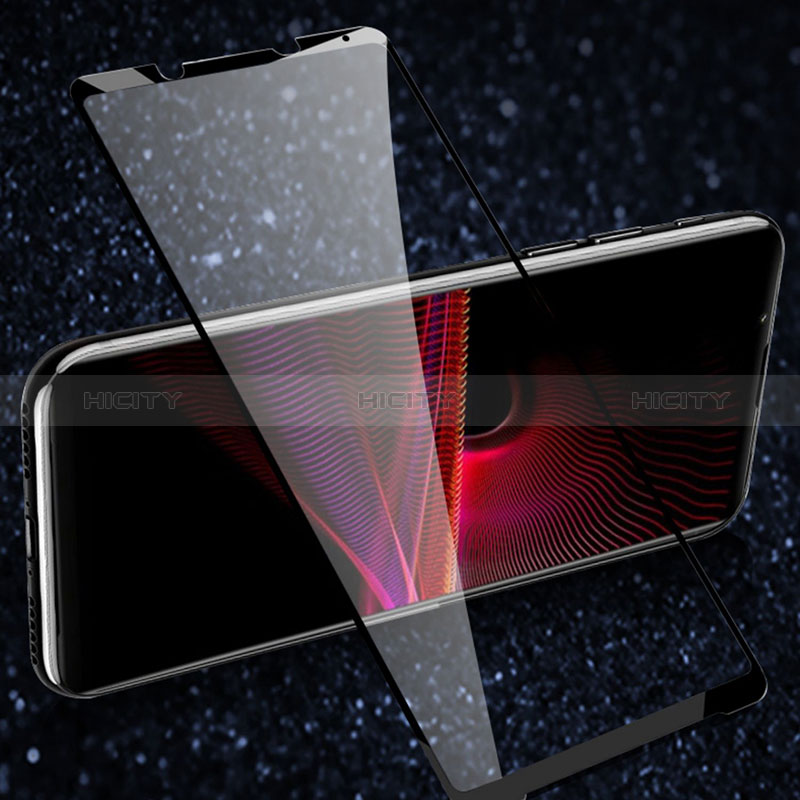 Sony Xperia 10 III用強化ガラス フル液晶保護フィルム F02 ソニー ブラック