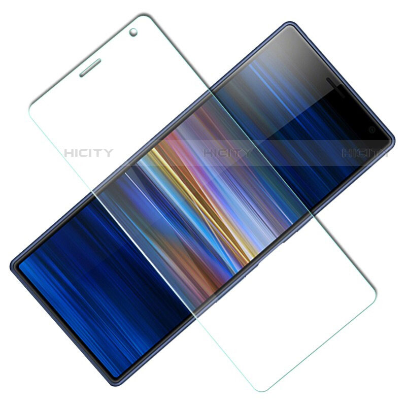 Sony Xperia 10 Plus用強化ガラス 液晶保護フィルム T01 ソニー クリア