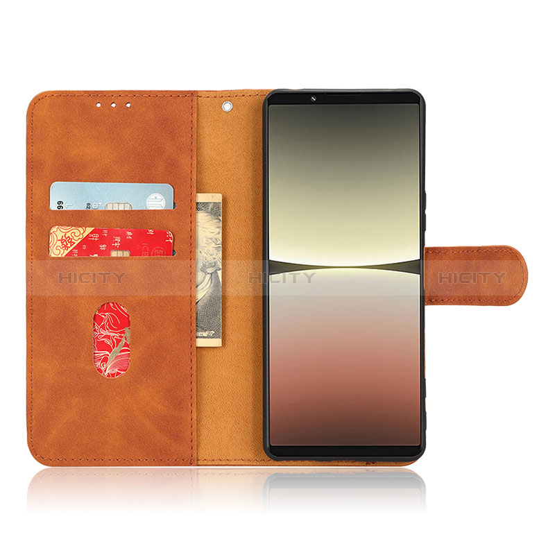 Sony Xperia 5 IV用手帳型 レザーケース スタンド カバー L01Z ソニー 