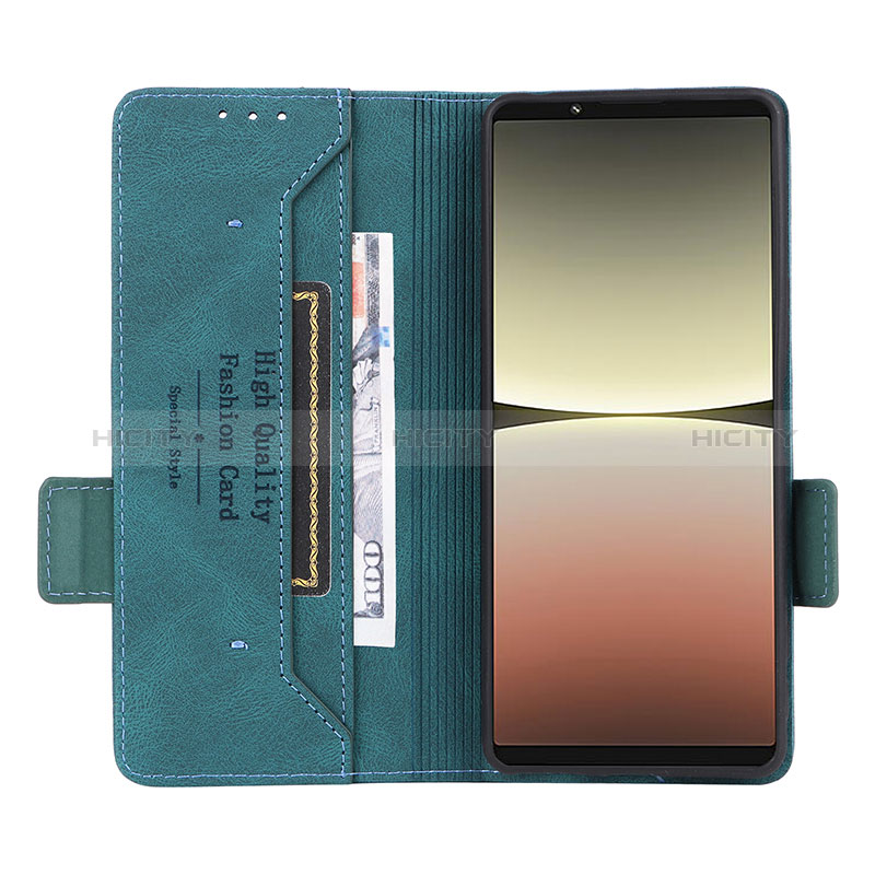 Sony Xperia 5 IV用手帳型 レザーケース スタンド カバー L07Z ソニー 