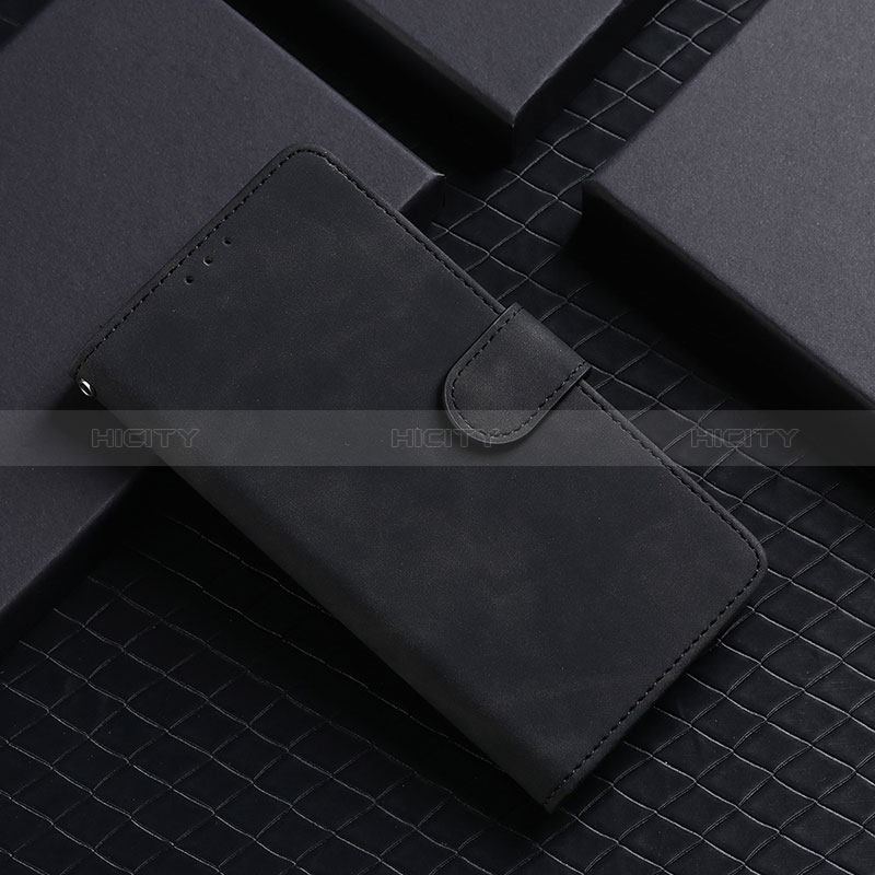 Sony Xperia 5 V用手帳型 レザーケース スタンド カバー L03Z ソニー ブラック