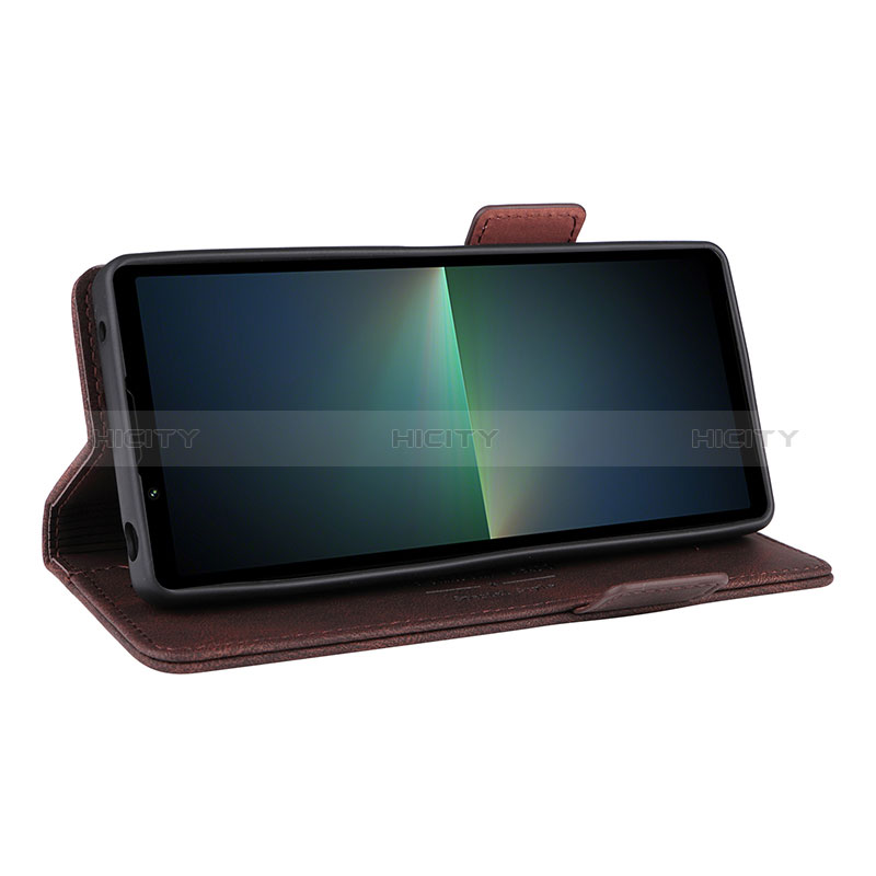 Sony Xperia 5 V用手帳型 レザーケース スタンド カバー L07Z ソニー 