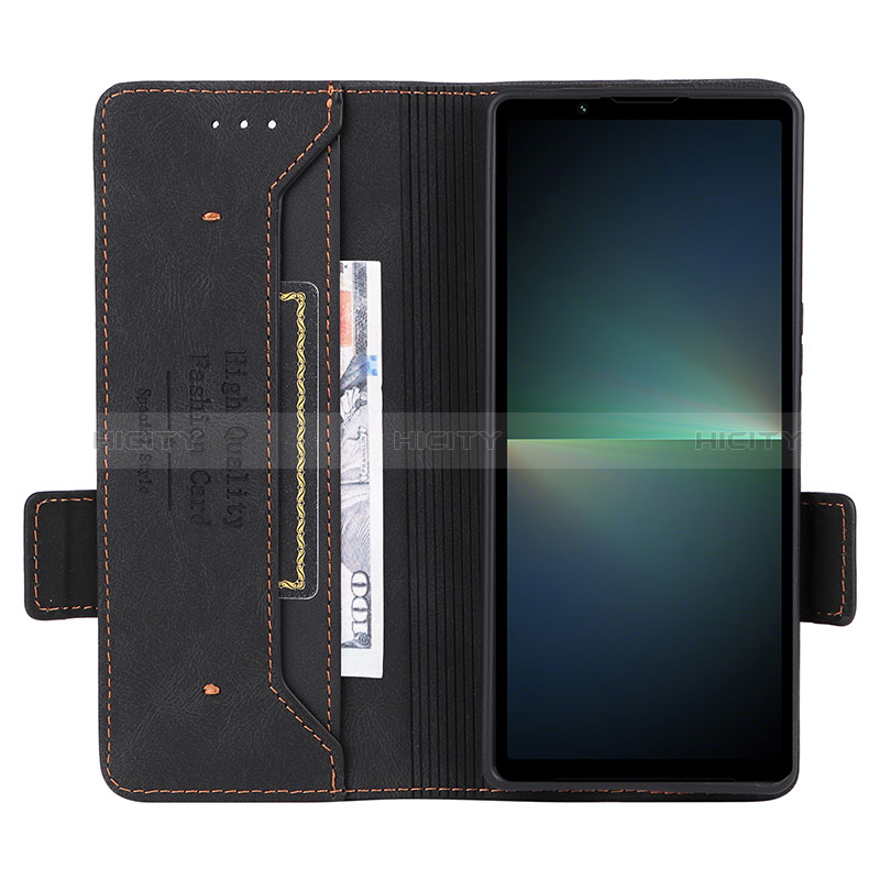Sony Xperia 5 V用手帳型 レザーケース スタンド カバー L06Z ソニー 