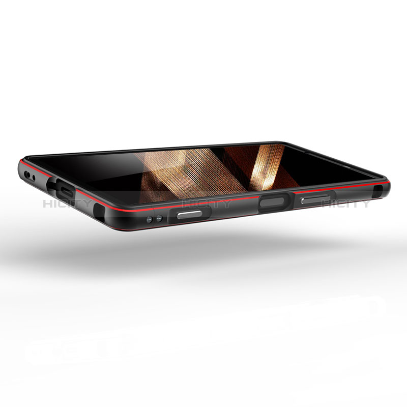 Sony Xperia 5 V用ケース 高級感 手触り良い アルミメタル 製の金属製 バンパー カバー ソニー 