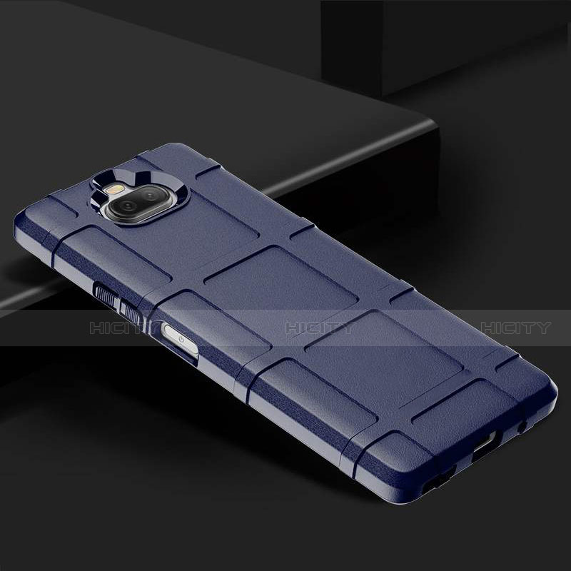 Sony Xperia 8用360度 フルカバー極薄ソフトケース シリコンケース 耐衝撃 全面保護 バンパー ソニー 