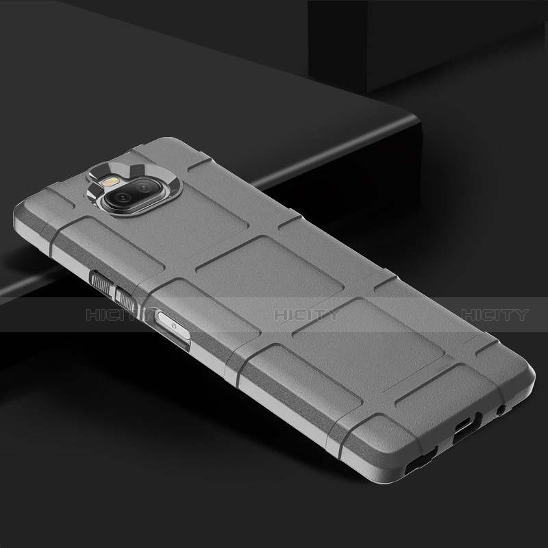 Sony Xperia 8 Lite用360度 フルカバー極薄ソフトケース シリコンケース 耐衝撃 全面保護 バンパー ソニー 