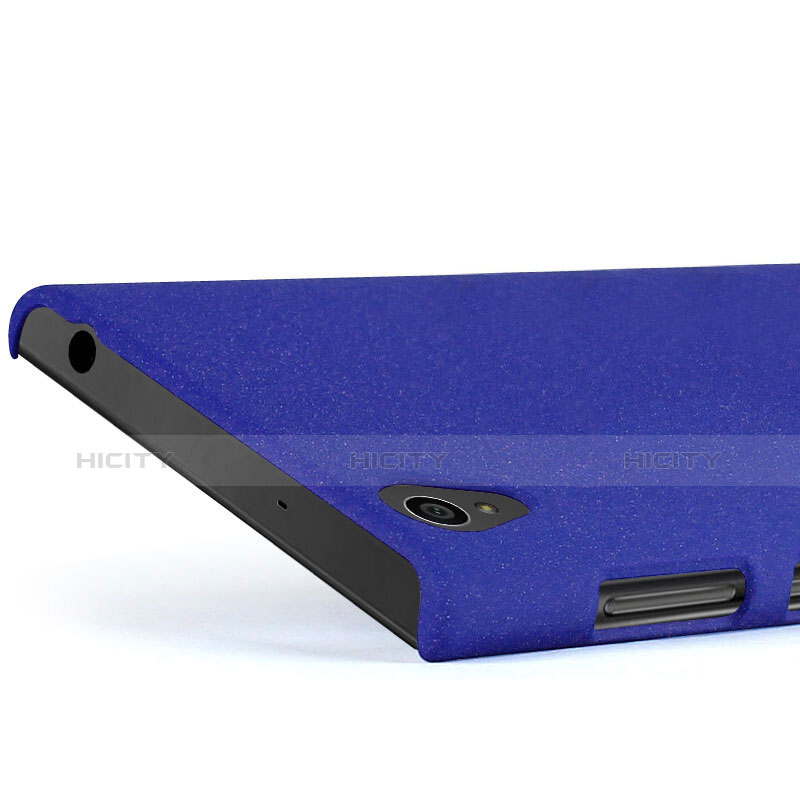 Sony Xperia L1用ハードケース プラスチック カバー ソニー ネイビー
