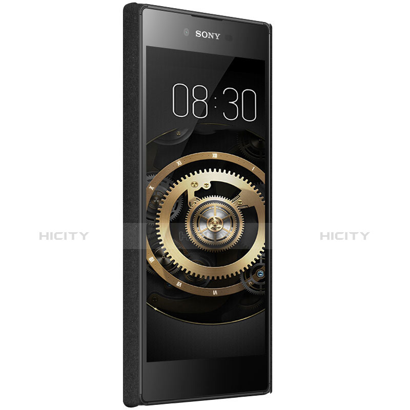 Sony Xperia L1用ハードケース カバー プラスチック ソニー ブラック