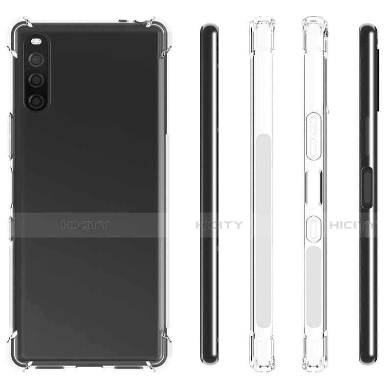 Sony Xperia L4用極薄ソフトケース シリコンケース 耐衝撃 全面保護 クリア透明 カバー ソニー クリア