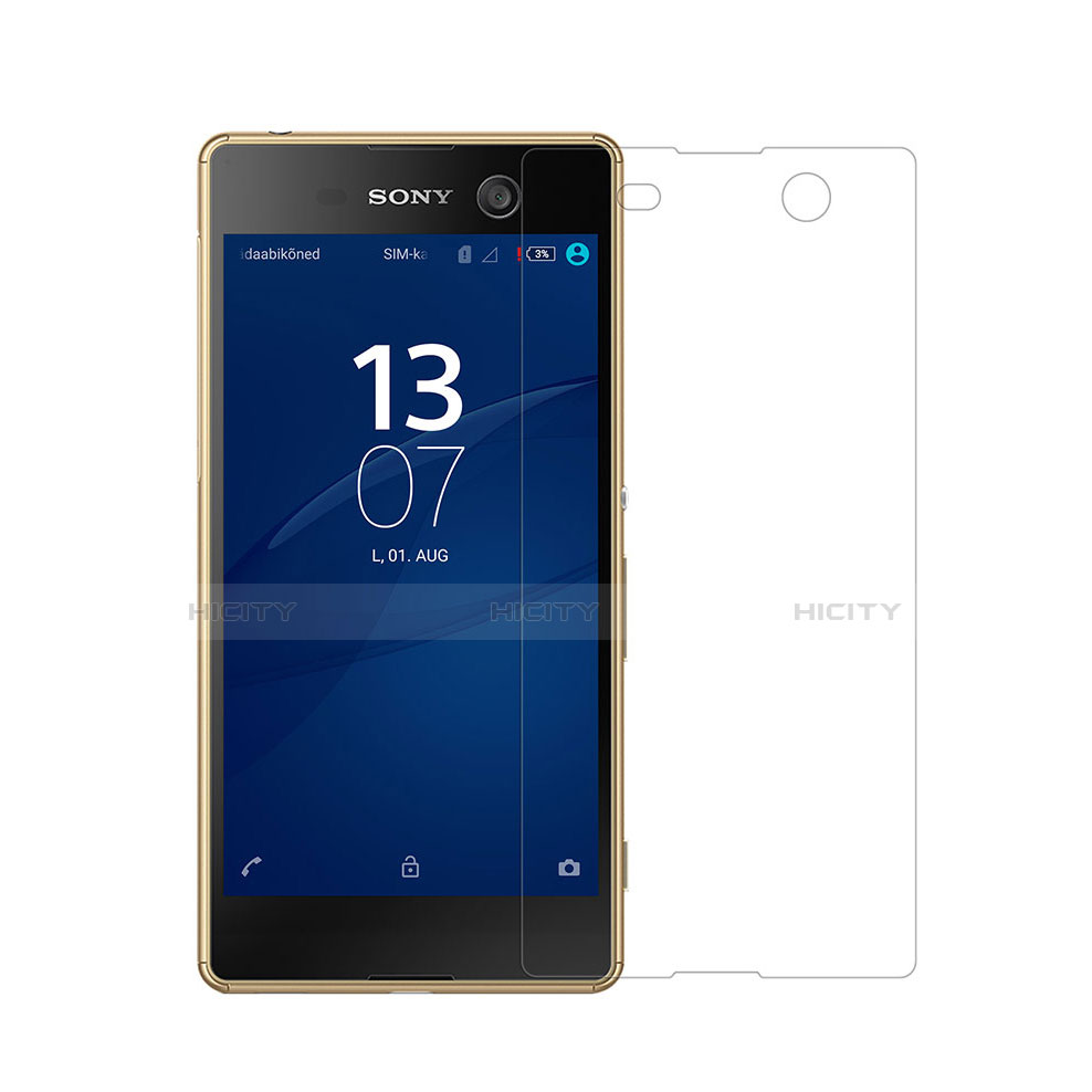 Sony Xperia M5用高光沢 液晶保護フィルム ソニー クリア