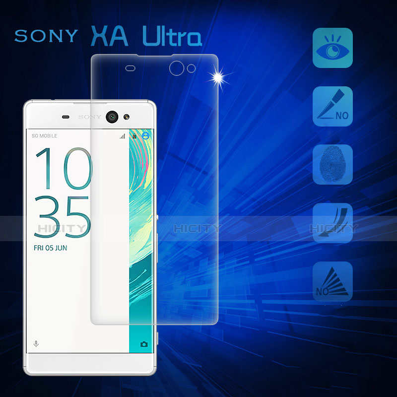 Sony Xperia XA Ultra用強化ガラス 液晶保護フィルム ソニー クリア
