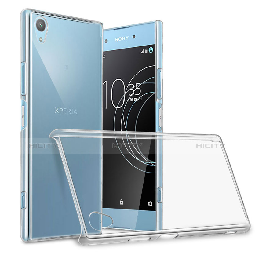 Sony Xperia XA1 Plus用ハードケース クリスタル クリア透明 ソニー クリア