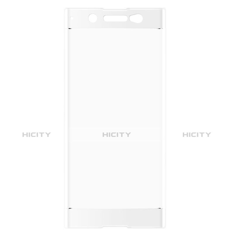 Sony Xperia XA1 Ultra用強化ガラス フル液晶保護フィルム ソニー ホワイト