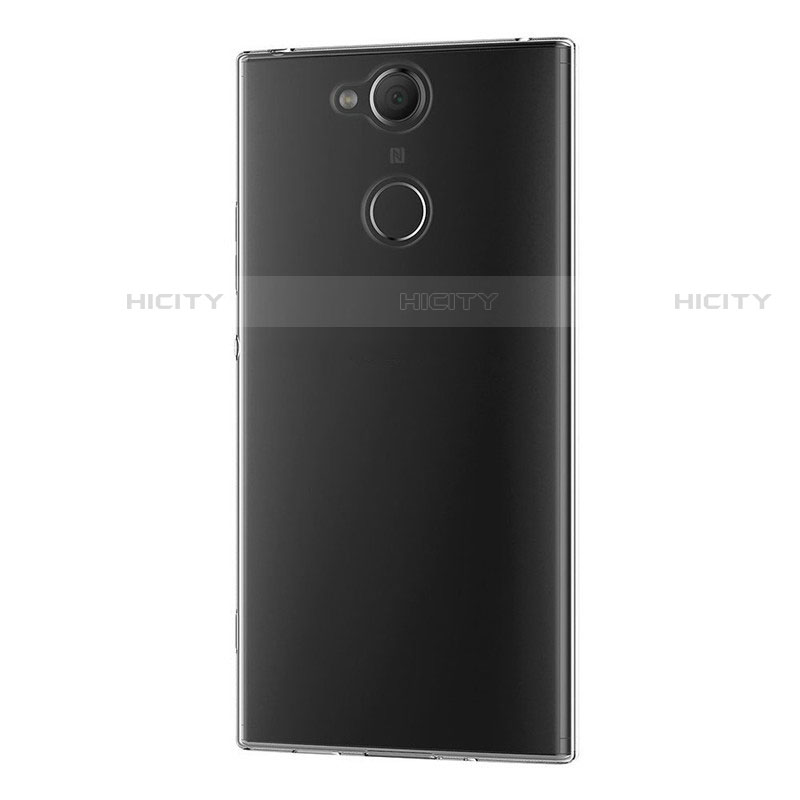 Sony Xperia XA2 Ultra用極薄ソフトケース シリコンケース 耐衝撃 全面保護 クリア透明 T02 ソニー クリア